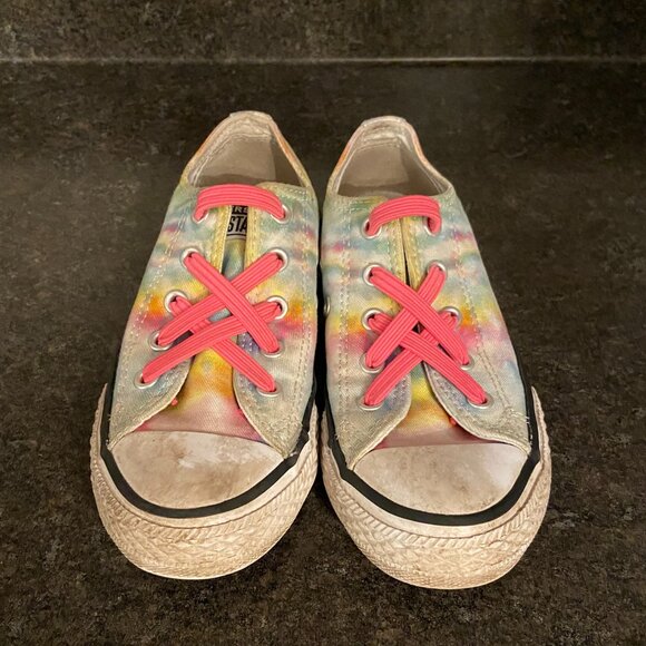 Converse All Star Low 'Rainbow Tie Dye' - Size 13C - Picture 3 of 8